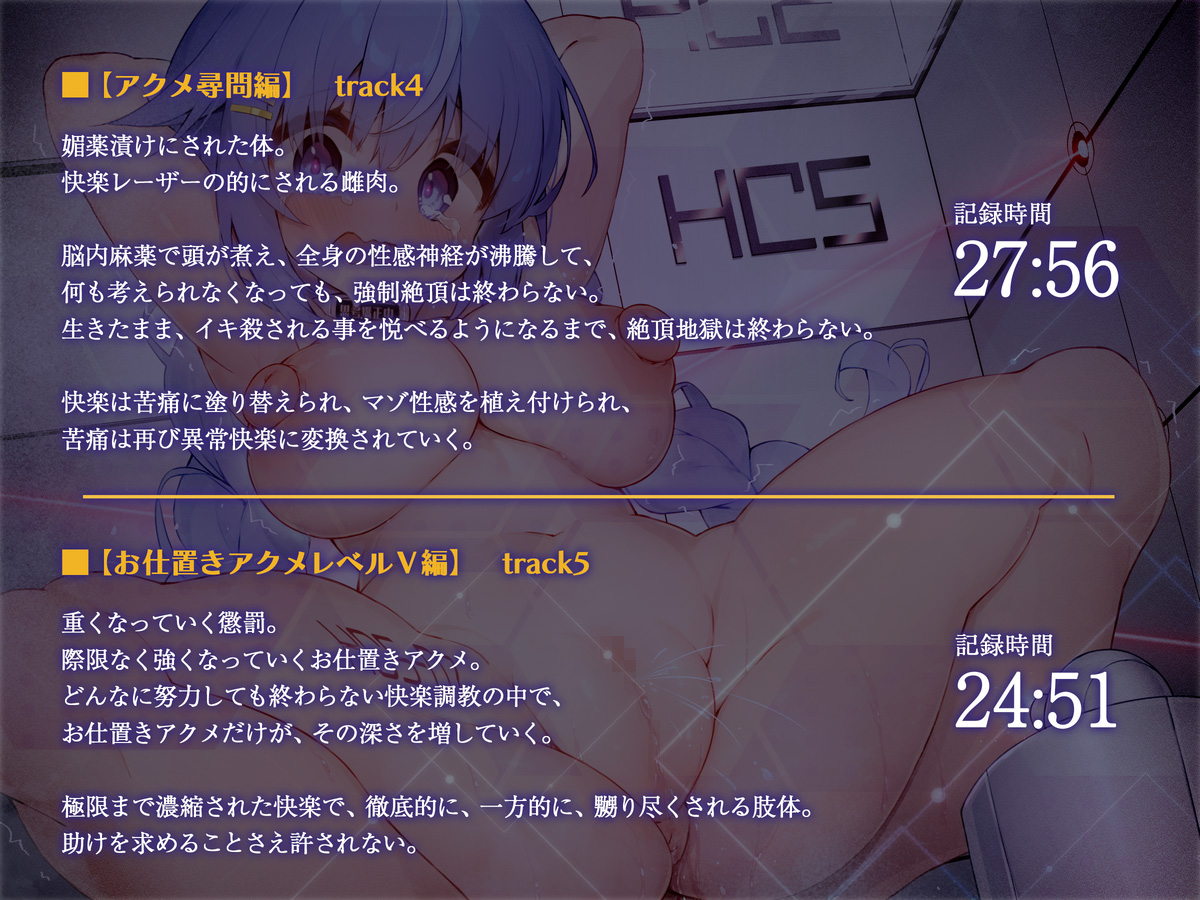絶対服従プログラムⅠ 被検体07 ～懲罰アクメ・思考矯正教育実験～