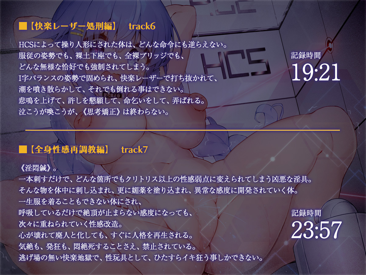 絶対服従プログラムⅠ 被検体07 ～懲罰アクメ・思考矯正教育実験～