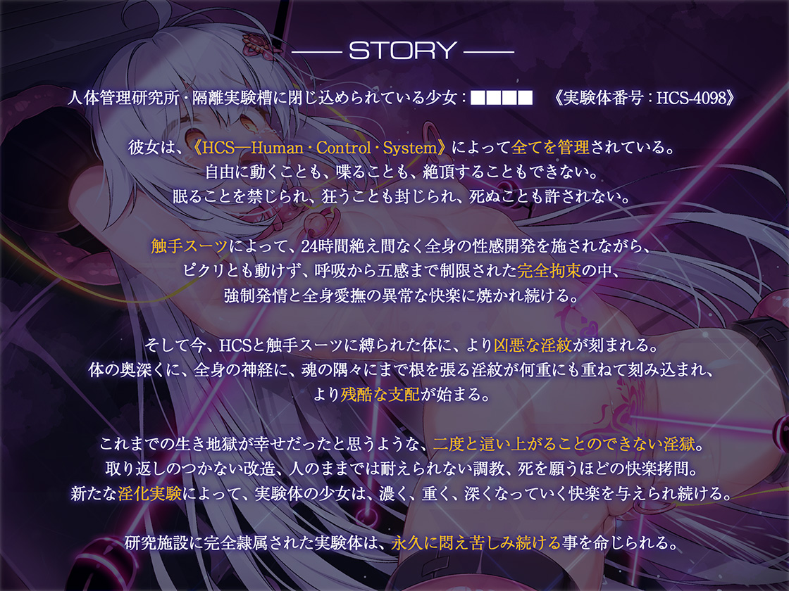 絶対服従プログラムⅥ　実験体4098　～多重淫紋刻印実験～